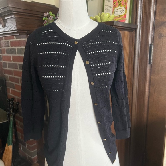 H&M Black Knit Buttonup Cardigan - Picture 6 of 6